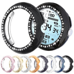 xDfind Single Row Diamond Hollow PC Watch Cover, For Google Pixel Watch 4 / Watch 3 45mm, For Google Pixel Watch 4 / 3 / 2 / 1 41mm
