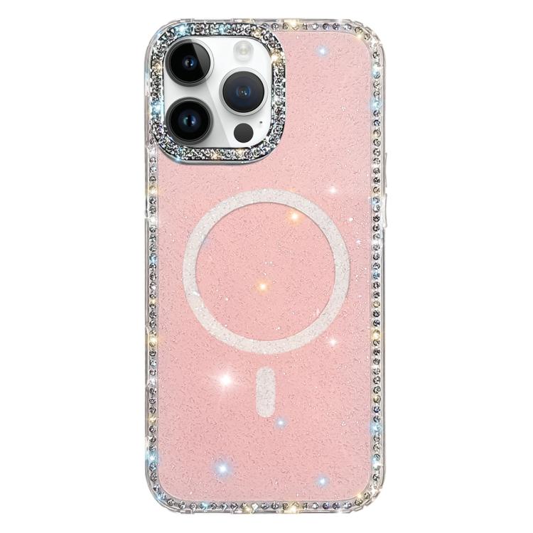 Rhinestone Dual-side IMD PC Hybrid TPU Magnetic Phone Case, For iPhone 15 Pro Max, For iPhone 15 Pro, For iPhone 15, For iPhone 14, For iPhone 14 Pro, For iPhone 14 Pro Max, For iPhone 13 Pro Max, For iPhone 13 Pro