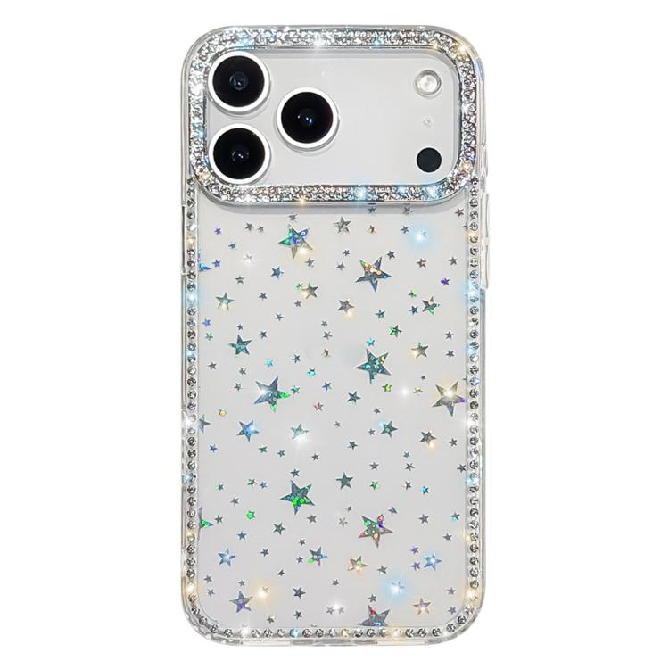 Rhinestone Dual-side IMD PC Hybrid TPU Phone Case, For iPhone 17 Pro Max, For iPhone 17 Pro, For iPhone 17, For iPhone Air, For iPhone 16 Pro Max, For iPhone 16 Pro, For iPhone 16 Plus, For iPhone 16