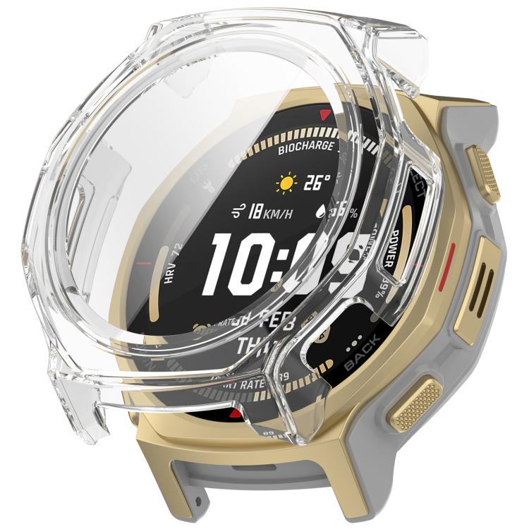 xDfind Tempered Film Integrated PC Watch Protective Cover, For Amazfit T-Rex 3 Pro 44mm, For Amazfit T-Rex 3 Pro 48mm