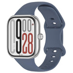 xDfind Solid Color Butterfly Buckle Silicone Watch Band, For Xiaomi Band 10 Pro / 9 Pro / Redmi Watch 6