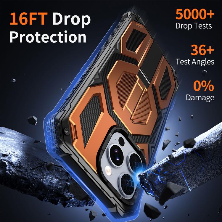 Hidden Metal Holder Magnetic Shockproof Phone Case, For iPhone 15 Pro Max, For iPhone 15 Pro, For iPhone 15 Plus / 14 Plus, For iPhone 15, For iPhone 14 / 13, For iPhone 14 Pro, For iPhone 14 Pro Max, For iPhone 13 Pro Max