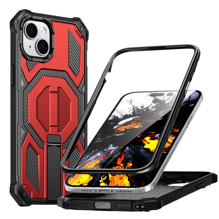 Hidden Metal Holder Magnetic Shockproof Phone Case, For iPhone 15 Pro Max, For iPhone 15 Pro, For iPhone 15 Plus / 14 Plus, For iPhone 15, For iPhone 14 / 13, For iPhone 14 Pro, For iPhone 14 Pro Max, For iPhone 13 Pro Max