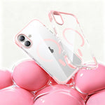 Vacuum Airbag TPU + Acrylic Magnetic Shockproof Phone Case, For iPhone 17 Pro Max, For iPhone 17 Pro, For iPhone 17