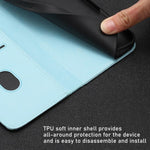 Tulips Butterfly Pattern Magnetic Vegan Leather Phone Case, For iPhone X / XS, For iPhone XS Max, For iPhone XR, For iPhone 8 Plus / 7 Plus