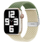xDfind Buckle-fastening Stitching Braided Nylon Watch Band, For Apple Watch 42 / 44 / 45 / 46 / 49mm, For Apple Watch 38 / 40 / 41 / S10 42mm