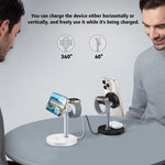 Q11 20W 3 in 1 Multifunctional Magnetic Wireless Charger