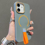 Skin-feel Magnetic TPU Phone Case with Silicone Strap, For iPhone 13, For iPhone 12 / 12 Pro, For iPhone 12 Pro Max, For iPhone 11 Pro Max, For iPhone 11, For iPhone 11 Pro