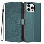 Tree Cat Embossed Flip Vegan Leather Phone Case, For iPhone Air, For iPhone 16 Pro Max, For iPhone 16 Pro, For iPhone 16 Plus, For iPhone 16, For iPhone 15 Pro Max