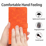 Tree Cat Embossed Flip Vegan Leather Phone Case, For iPhone 15, For iPhone 14 Plus, For iPhone 14, For iPhone 14 Pro, For iPhone 14 Pro Max, For iPhone 13 Pro Max