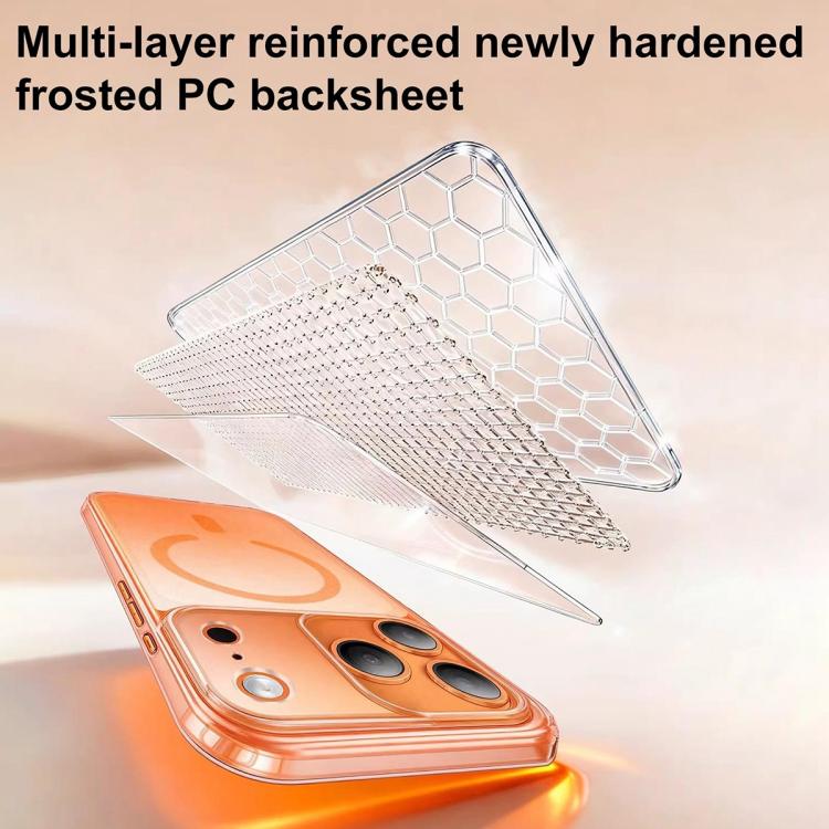 Frosted PC Hybrid TPU Magnetic Phone Case with AI Sensing Key, For iPhone 17 Pro Max, For iPhone 17 Pro, For iPhone 17, For iPhone Air, For iPhone 16 Pro Max, For iPhone 16 Pro, For iPhone 16