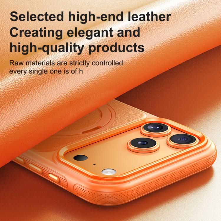 Leather Texture 360 Degrees Rotating Magnetic Holder Phone Case, For iPhone 18 Pro, For iPhone 18 Pro Max, For iPhone 17 Pro Max, For iPhone 17 Pro, For iPhone 17, For iPhone Air, For iPhone 16 Pro Max, For iPhone 16 Pro, For iPhone 16 Plus, For iPhone 16
