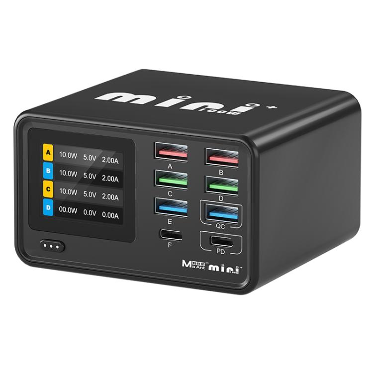 MaAnt Dianba Mini 75W Multi-function 8-Port PD Charger Support PD Fast Charging, MaAnt Dianba Mini EU Plug