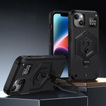 Hexagon Armor Magnetic Holder Weighing Scale Phone Case, For iPhone 14 / 13, For iPhone 14 Pro, For iPhone 14 Pro Max, For iPhone 13 Pro Max, For iPhone 13 Pro, For iPhone 12 Pro Max