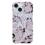 Painted Pattern PC Phone Case, For iPhone 17
