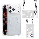 XDcase Four-Corner Hole Shockproof Magnetic Phone Case, Lanyard Not Included, For iPhone 17 Pro Max, For iPhone 17 Pro