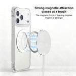XDcase Four-Corner Hole Shockproof Magnetic Phone Case, Lanyard Not Included, For iPhone 17 Pro Max, For iPhone 17 Pro