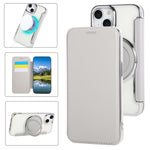 Ultra-thin Rotation Holder Magnetic Plating Vegan Leather Phone Case, For iPhone 15, For iPhone 14 / 13, For iPhone 14 Pro, For iPhone 14 Pro Max, For iPhone 13 Pro Max, For iPhone 13 Pro