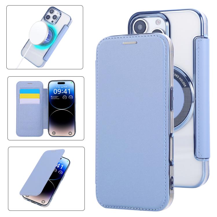 Ultra-thin Magnetic Plating Vegan Leather Phone Case, For iPhone 17 Pro Max, For iPhone 17 Pro, For iPhone 17, For iPhone Air, For iPhone 16e, For iPhone 16 Pro Max