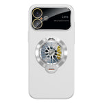 Glaze PC Camera Window Gyro Kickstand Magnetic Phone Case, For iPhone 17 Pro Max, For iPhone 17 Pro, For iPhone 17, For iPhone Air, For iPhone 16 Pro Max, For iPhone 16 Pro