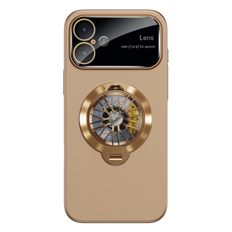 Glaze PC Camera Window Gyro Kickstand Magnetic Phone Case, For iPhone 16 Plus, For iPhone 16, For iPhone 15 Pro Max, For iPhone 15 Pro, For iPhone 15 Plus, For iPhone 15