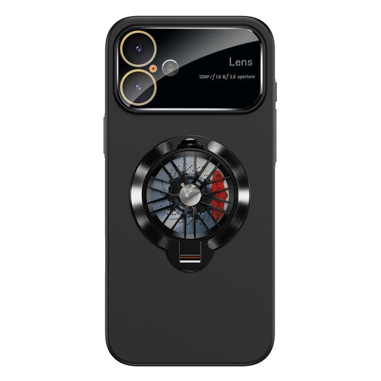 Glaze PC Camera Window Gyro Kickstand Magnetic Phone Case, For iPhone 16 Plus, For iPhone 16, For iPhone 15 Pro Max, For iPhone 15 Pro, For iPhone 15 Plus, For iPhone 15