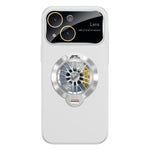 Glaze PC Camera Window Gyro Kickstand Magnetic Phone Case, For iPhone 13, For iPhone 12, For iPhone 12 Pro Max, For iPhone 12 Pro, For iPhone 11 Pro Max, For iPhone 11