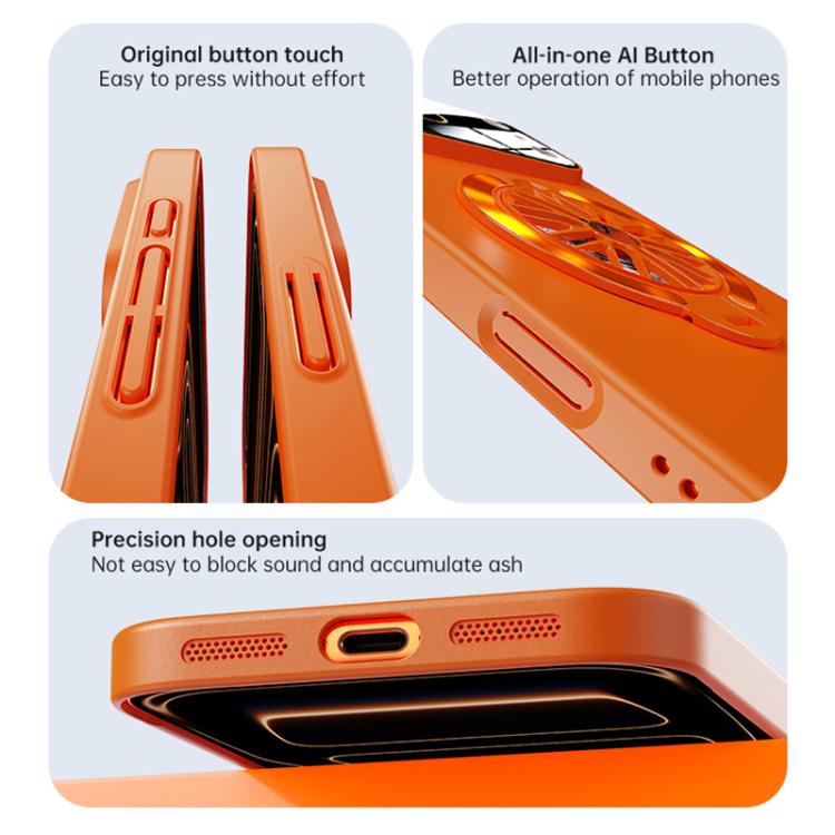 Glaze PC Camera Window Gyro Kickstand Magnetic Phone Case, For iPhone 16 Plus, For iPhone 16, For iPhone 15 Pro Max, For iPhone 15 Pro, For iPhone 15 Plus, For iPhone 15