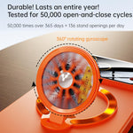 Glaze PC Camera Window Gyro Kickstand Magnetic Phone Case, For iPhone 16 Plus, For iPhone 16, For iPhone 15 Pro Max, For iPhone 15 Pro, For iPhone 15 Plus, For iPhone 15