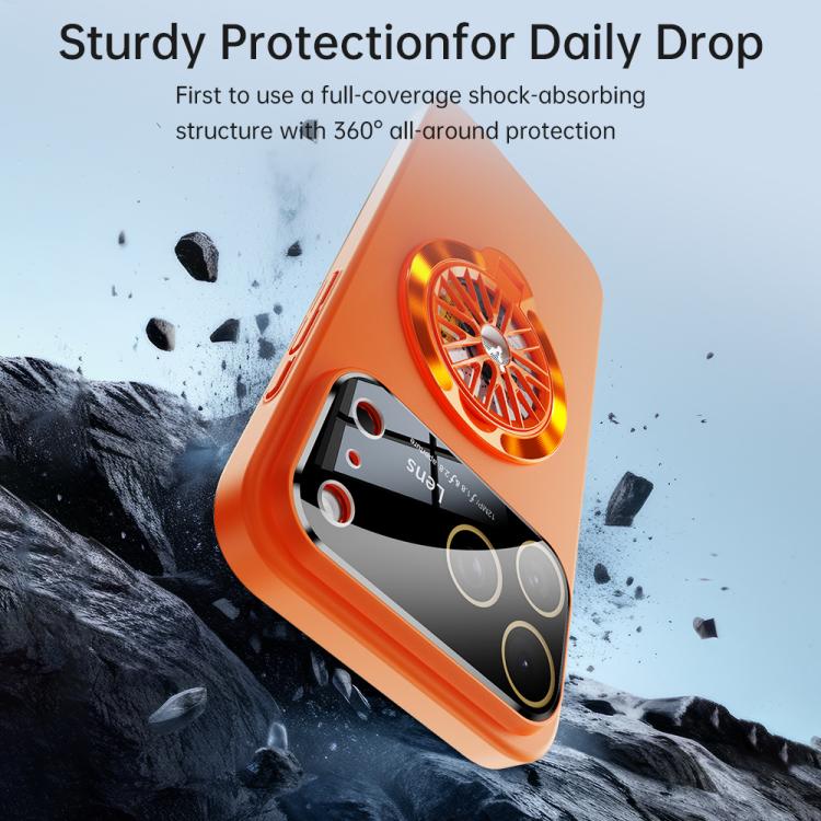 Glaze PC Camera Window Gyro Kickstand Magnetic Phone Case, For iPhone 16 Plus, For iPhone 16, For iPhone 15 Pro Max, For iPhone 15 Pro, For iPhone 15 Plus, For iPhone 15
