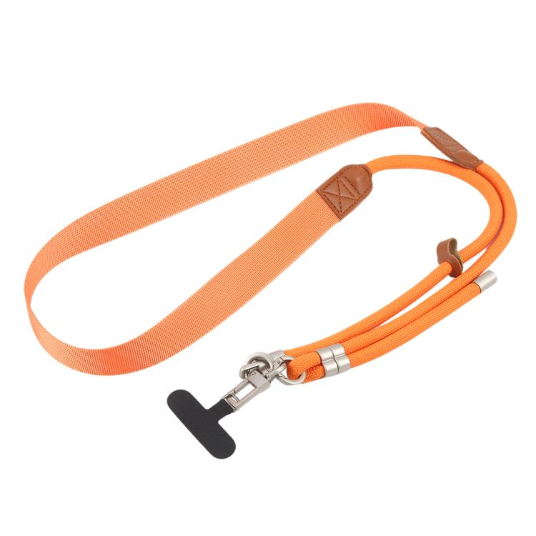Polyester Rope Spliced Adjustable Crossbody Phone Lanyard