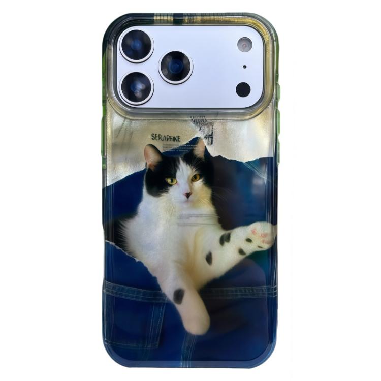 Rounded Edge IMD Pattern TPU Phone Case, For iPhone 18 Pro / 17 Pro, For iPhone 18 Pro Max / 17 Pro Max, For iPhone 17