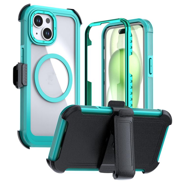 Acrylic Full Coverage Magnetic Phone Case with Back Clip, For iPhone 14 / 13, For iPhone 14 Pro, For iPhone 14 Pro Max, For iPhone 13 Pro Max, For iPhone 13 Pro, For iPhone 12 / 12 Pro