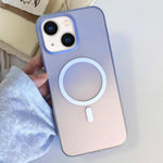 Frosted Gradient TPU Magnetic Phone Case, For iPhone 13, For iPhone 12, For iPhone 12 Pro Max, For iPhone 12 Pro, For iPhone 11 Pro Max, For iPhone 11, For iPhone 11 Pro