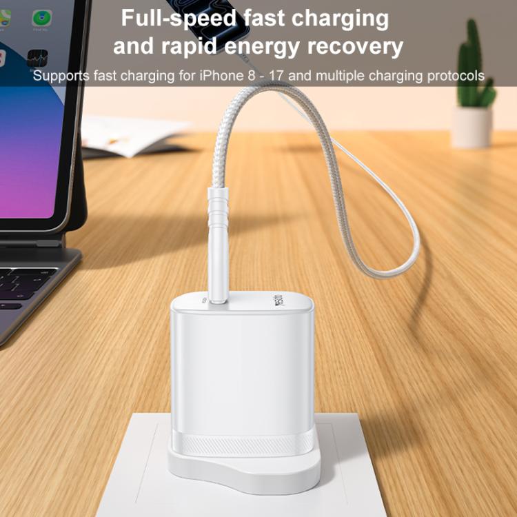 Yesido YC151 PD20W Type-C Charger Set with 1m Type-C to Type-C Data Cable, YC151