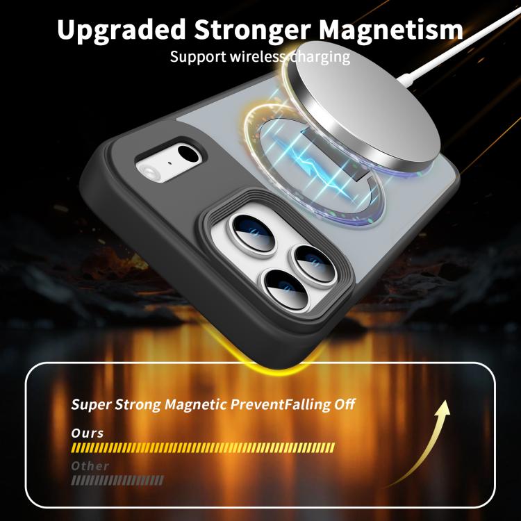 Skin Feel Invisible Kickstand MagSafe Phone Case, For iPhone 16e / 17e, For iPhone 17 Pro Max, For iPhone 17 Pro, For iPhone 17, For iPhone Air