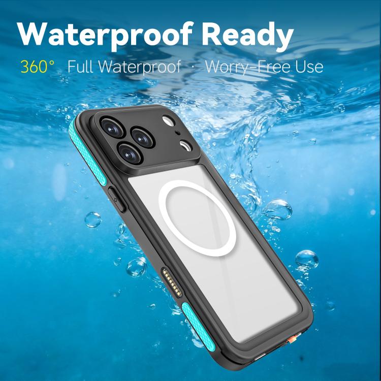 RedPepper V Series IP68 Waterproof Magnetic Phone Case, For iPhone 17 Pro Max