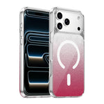 Crystal Glitter Magnetic Phone Case, For iPhone 17 Pro Max, For iPhone 17 Pro