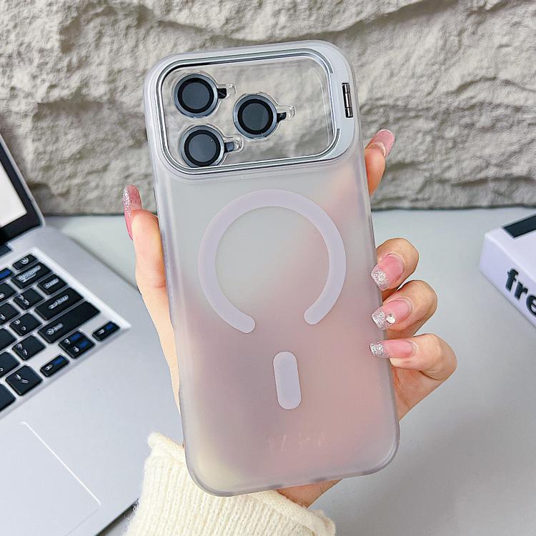Vitality Eagle Eye Lens Kickstand Magnetic Phone Case, For iPhone 17 Pro Max, For iPhone 17 Pro
