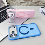Vitality Eagle Eye Lens Kickstand Magnetic Phone Case, For iPhone 17 Pro Max, For iPhone 17 Pro
