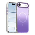 Candy Gradient Series 3 in 1 Hybrid Magnetic Phone Case, For iPhone 17 Pro Max, For iPhone 17 Pro, For iPhone 17, For iPhone Air, For iPhone 16 Pro Max, For iPhone 16 Pro, For iPhone 16 Plus, For iPhone 16