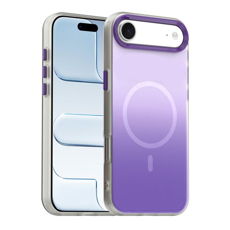 Candy Gradient Series 3 in 1 Hybrid Magnetic Phone Case, For iPhone 17 Pro Max, For iPhone 17 Pro, For iPhone 17, For iPhone Air, For iPhone 16 Pro Max, For iPhone 16 Pro, For iPhone 16 Plus, For iPhone 16