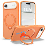 Magnetic 360 Rotating Stand Airbag Shockproof Phone Case, For iPhone 16e / 17e, For iPhone 17 Pro Max, For iPhone 17 Pro, For iPhone 17, For iPhone Air, For iPhone 16 Pro Max, For iPhone 16