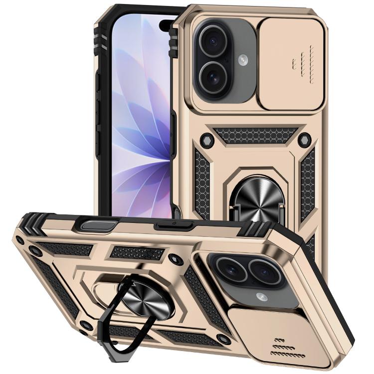 XDcase Sliding Camshield Ring Holder Magnetic Phone Case, For iPhone 17 Pro Max, For iPhone 17 Pro, For iPhone 17, For iPhone Air