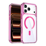 Crystal Colorful Magnetic Phone Case, For iPhone 17 Pro Max, For iPhone 17 Pro