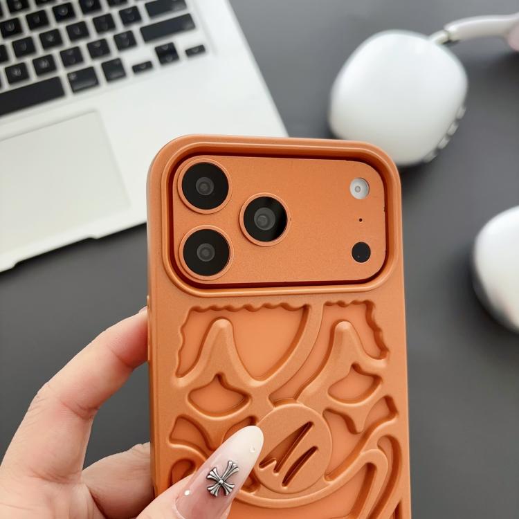 Oil Spraying Hollow Out Clown Heat Dissipation TPU Phone Case, For iPhone 17 Pro Max, For iPhone 17 Pro, For iPhone 17, For iPhone 16 Pro Max, For iPhone 16 Pro, For iPhone 16