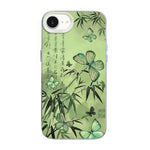 Butterfly Pattern Silver Plating PC Hybrid TPU Phone Case, For iPhone 15, For iPhone 14 Plus, For iPhone 14, For iPhone 14 Pro, For iPhone 14 Pro Max, For iPhone SE 2022 / SE 2020