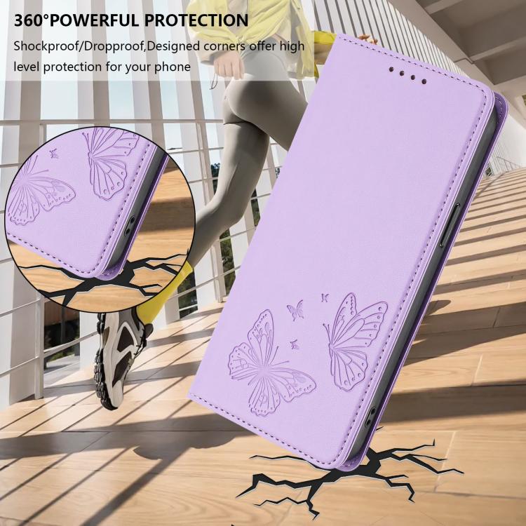 Strong Magnetic Dual Butterfly RFID Vegan Leather Phone Case, For iPhone 12 Pro Max, For iPhone 11 Pro Max, For iPhone 11, For iPhone 11 Pro