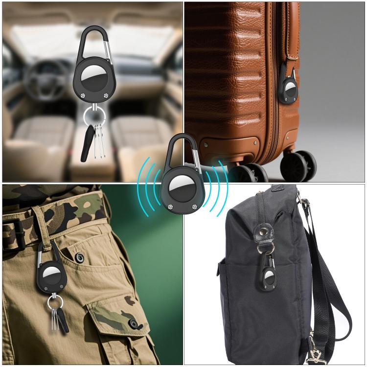 XDcase Outdoor Carabiner Keychain Waterproof Protective Case, For AirTag 2nd Gen / 1st Gen