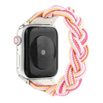 Elastic Woven Watchband For Apple Watch Series 6 & SE & 5 & 4 40mm / 3 & 2 & 1 38mm, 160mm